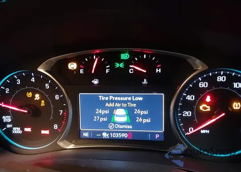 2020 Chevrolet Traverse Awd High Country z USA, uszkodzony, nr VIN 1GNEVNKW5LJ281742